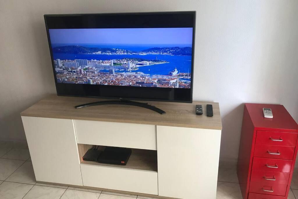 Studio Meuble Climatise Toulon Mourillon Bord De Mer Kültér fotó